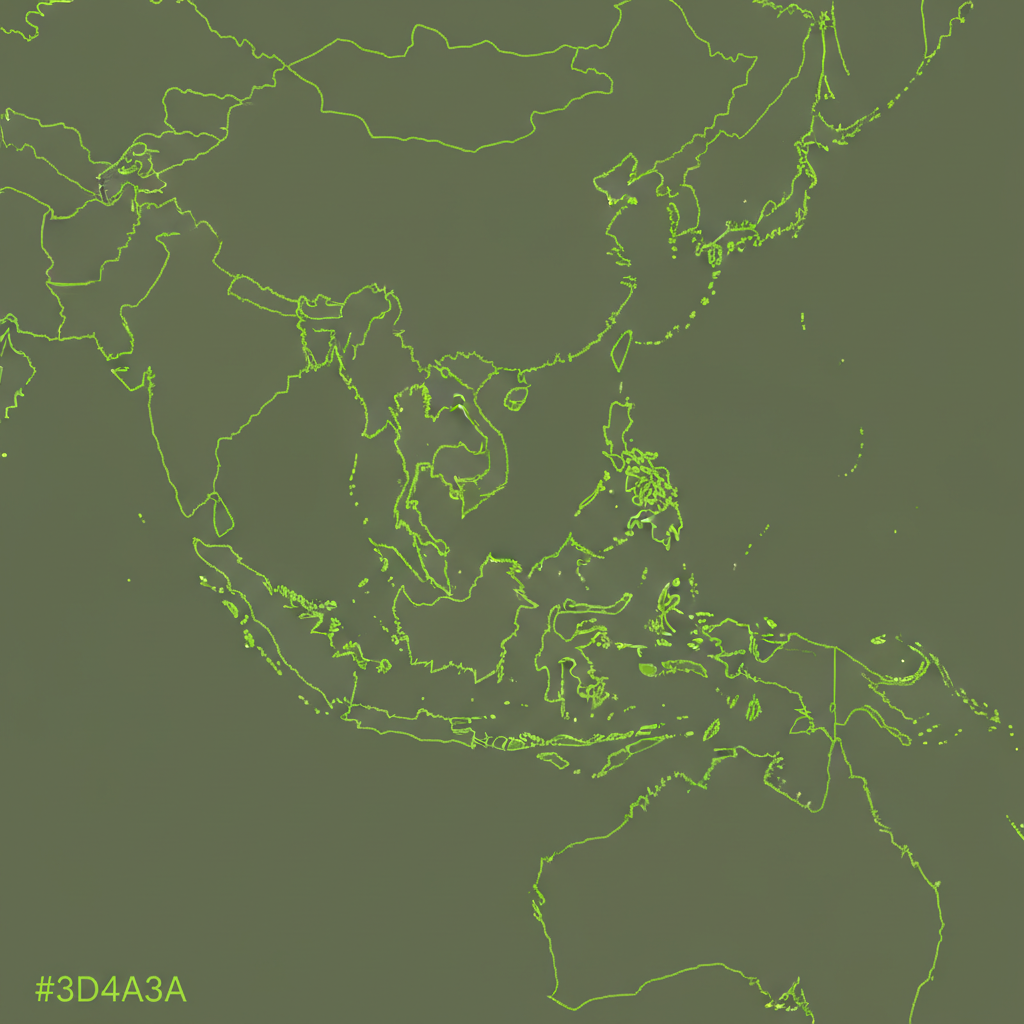 Southeast Asia map showing Seedlot coverage